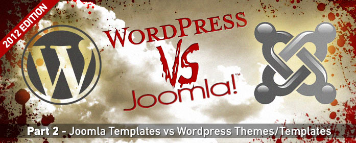 WordPress против Joomla: Шаблоны и темы